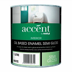 Accent Oil Based Semi Gloss Enamel Paint
