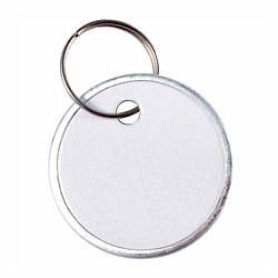 HY-KO Paper ID Tag With Split Ring 25pk