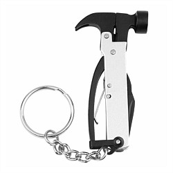 HY-KO Multi-Tool Mini Hammer Key Chain