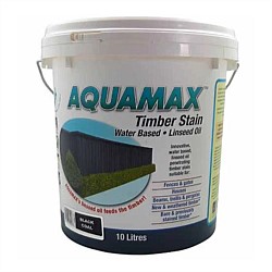 Aquamax Timber Stain Black Coal