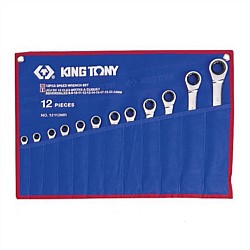 King Tony 12pc Combination Metric Speed Wrench Set
