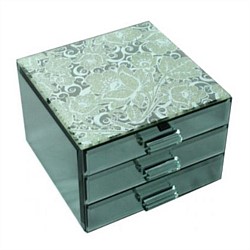 Glam Glitzi Jewellery Box With Drawers