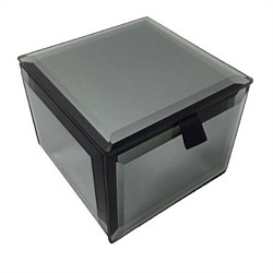 Mini Trinket Box With Mirror Top