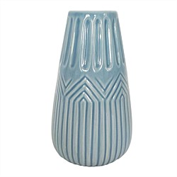 Zari Dusty Blue Vase
