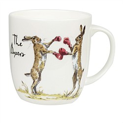 Queens Country Pursuits Boxers Olive Mug