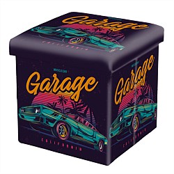 Muscle Car Garage Storage Box Seat