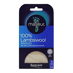 Footcare Maseur Lambswool Insoles