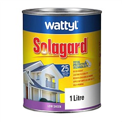 Wattyl Solagard Exterior Water Based Paint Low Sheen Strong Base