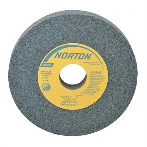 Norton Green Silicon Carbide Grinding Wheel