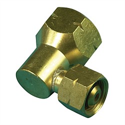 Right Angle Adaptor 3/8 Inch to POL