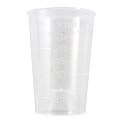 Plastic Measuring Beaker 30ml