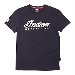 Indian Men's Ecru Logo T-shirt