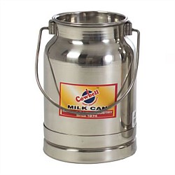 Stainless Steel Cowbell Milk Billy with Lid