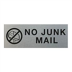 Markit Graphics No Junk Mail Sign