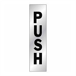 Hy-ko Push Sign 50 x 203mm