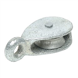 Zenith Single Galvanised Awning Pulley