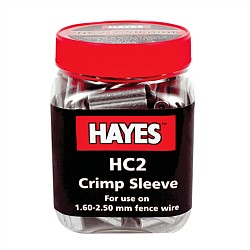Hayes Crimp Sleeves Jar 
