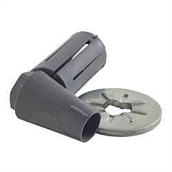 22mm Round Pintle Caster Adaptor Kit