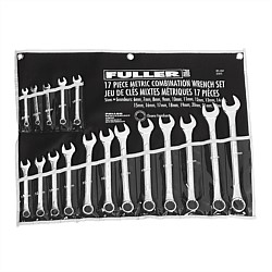 Fuller Pro 17PC Metric Combination Wrench Set