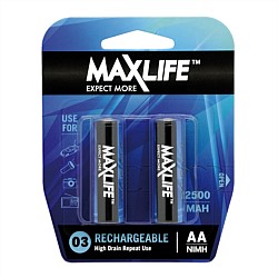Maxlife AA Rechargeable Batteries