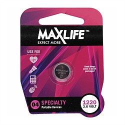 Maxlife CR1220 Button Cell Battery