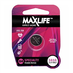 Maxlife CR1616 Button Cell Battery 