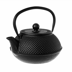 Teaology Cast Iron Fine Hobnail Teapot