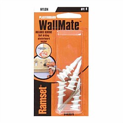 Ramset WallMate With Screws 4Pk