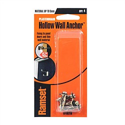 Ramset Hollow Wall Anchor 4Pk