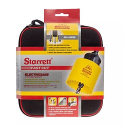Starrett Electricians Bi-Metal Holesaw Kit