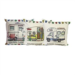 Happy Campers Cushion Cover
