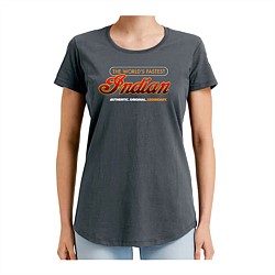 E Hayes Motorworks Collection - The World's Fastest Indian Woman's T Shirt