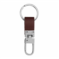 HY-KO Brown Leather Key Ring