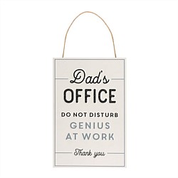Daddy Cool Dad's Office Hanging Sign