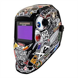 Chaos Automatic Welding Helmet With External Control