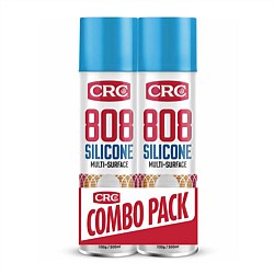 CRC Silicone 808 Spray Twin Pack