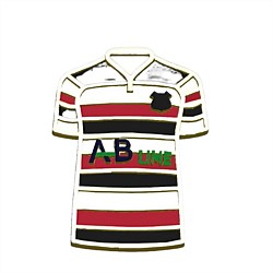 Southland Charity Hospital Rugby Jersey Lapel Pin
