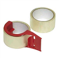 Packing Tape Dispenser With Two Rolls Tape