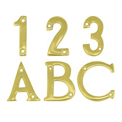 Brass House Letters & Numbers