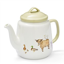 Cooksmart Buttercup Farm Ceramic Teapot