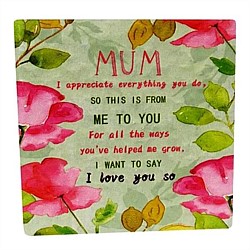 Mum Tile Message