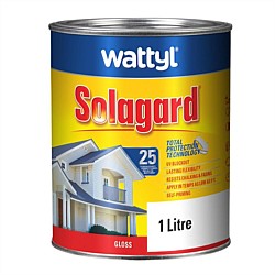 Wattyl Solagard Exterior Water Based Paint Gloss Strong Base
