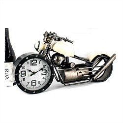 Decorative Antique Motorbike Clock