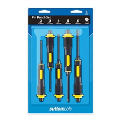 Sutton Tools 5pc Pin Punch Set