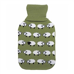 Nouveau Knitted Hot Water Bottle Cover
