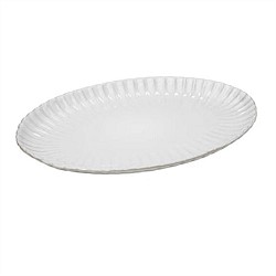 Ladelle Marguerite White Oval Platter
