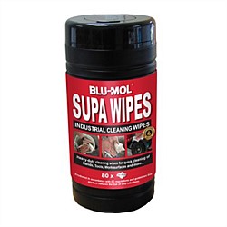 BLU-MOL Supa Wipes Industrial 80pk