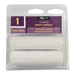 PAL Number 1 100mm Paint Roller Sleeve 2 Pack