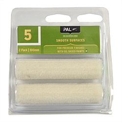 PAL Number 5 100mm Paint Roller Sleeve 2 Pack