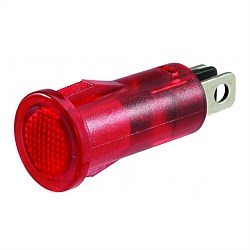 12V Pilot Lamp with Red LED